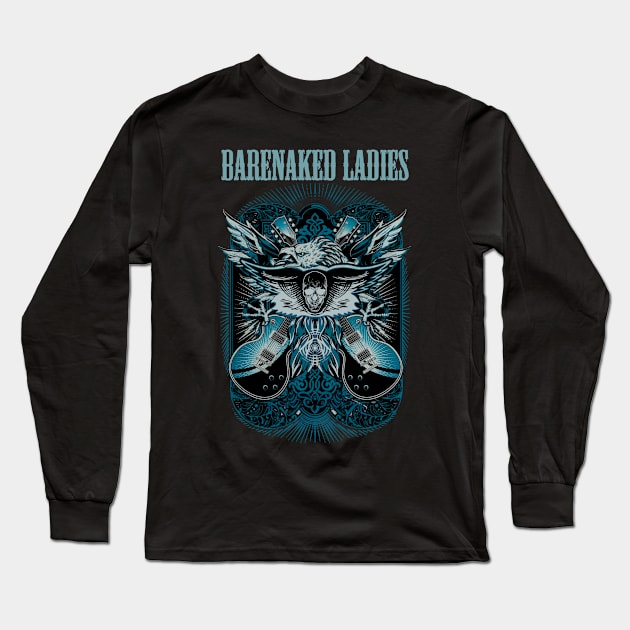 BARENAKED BAND Long Sleeve T-Shirt by batubara.studio